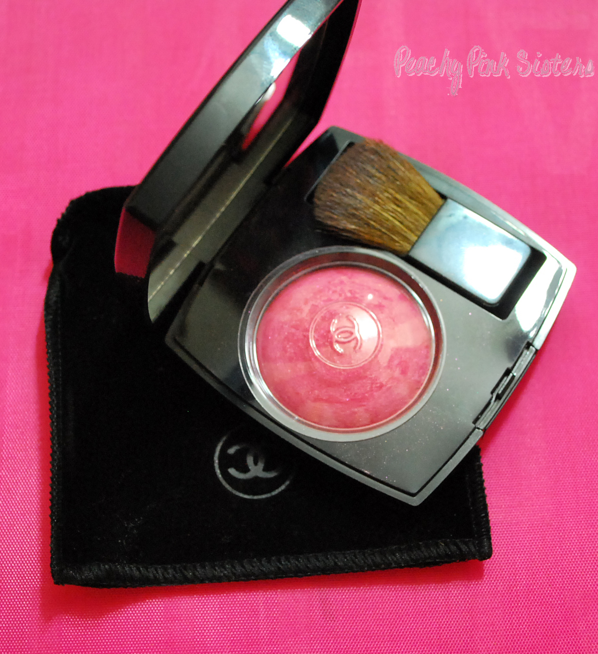 Peachy Pink Sisters: Chanel Joues Contraste Powder Blush in 67 Rose  Tourbillon