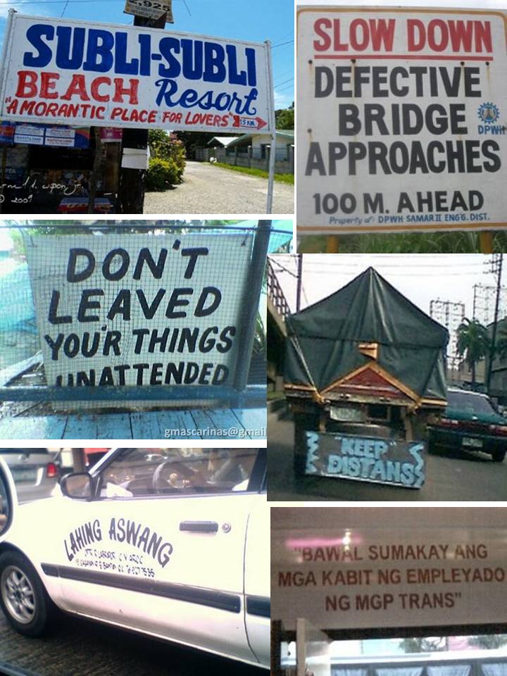 Travel and Tourism Filipino shop signs, Part 3