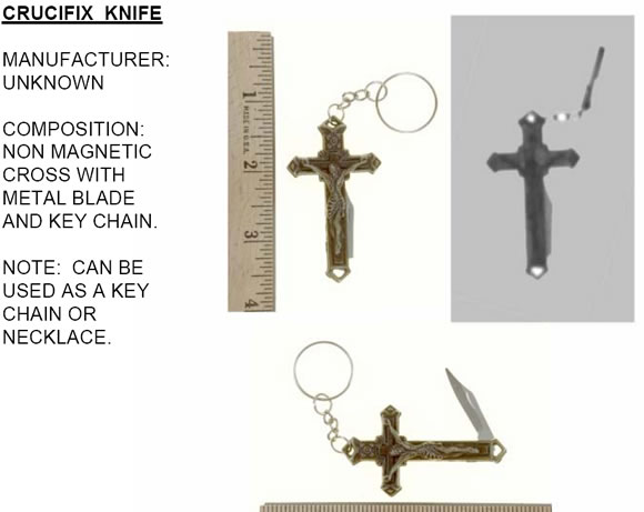 Hayatın İçinden: Güvenlik Aramalarında Yanıltıcı Görünümde Olan Kesici