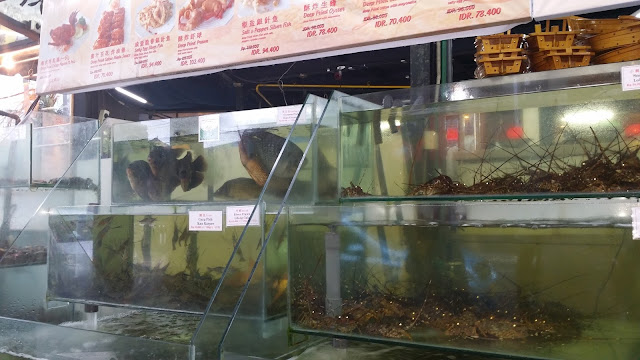 Restaurante de marisco en Kuta