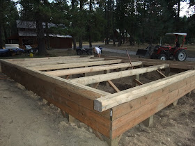 The Adventures Of Us Log Cabin Wood Shop Foundation Complete