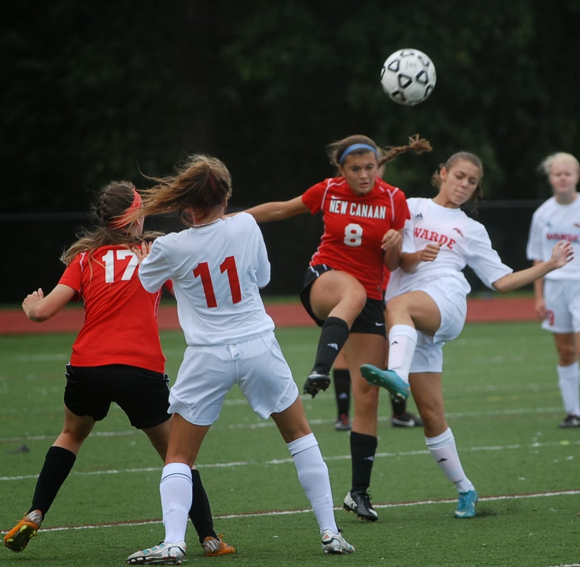 PHOTOS Fairfield Warde vs New Canaan Girls Soccer Crossover
