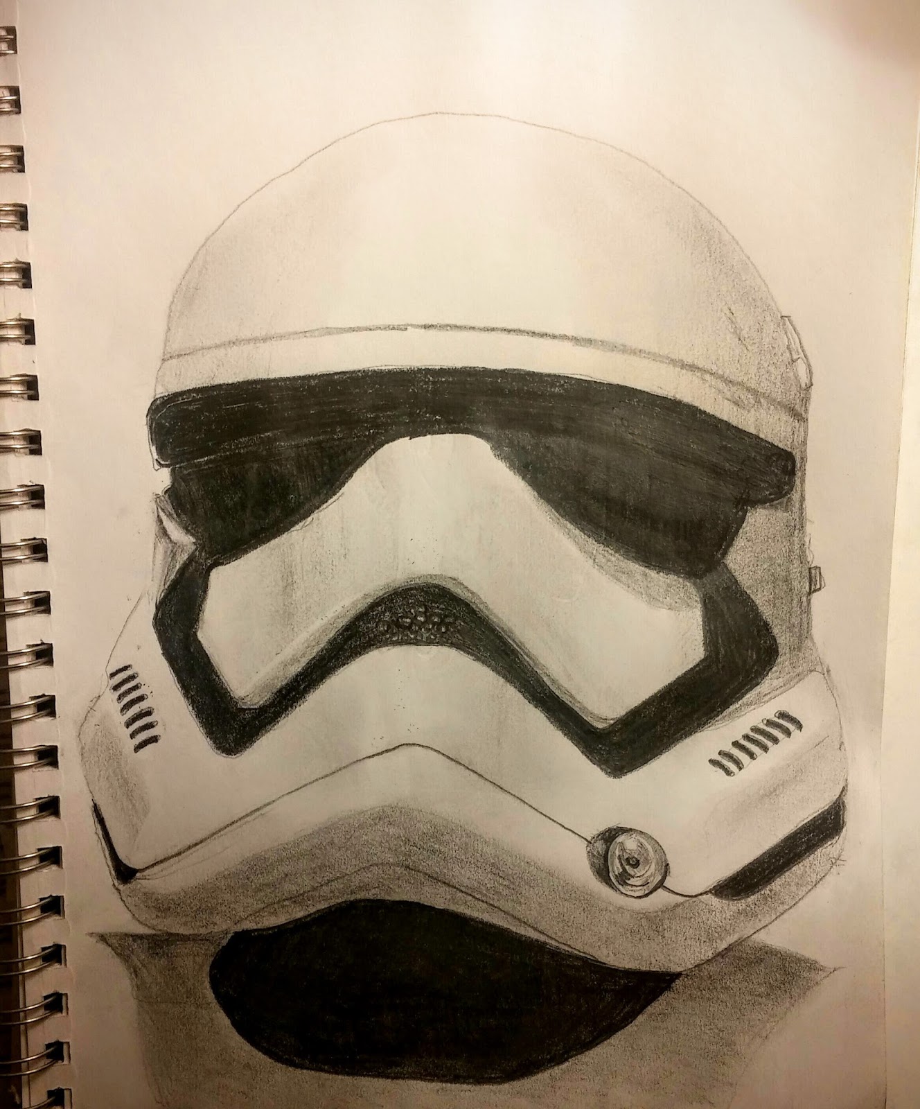 A Creative Journey, by Michael Mitchell: Stormtrooper: Star Wars pencil