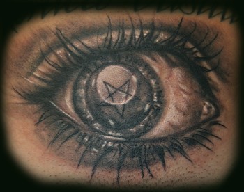 Tattoo On Eyeball