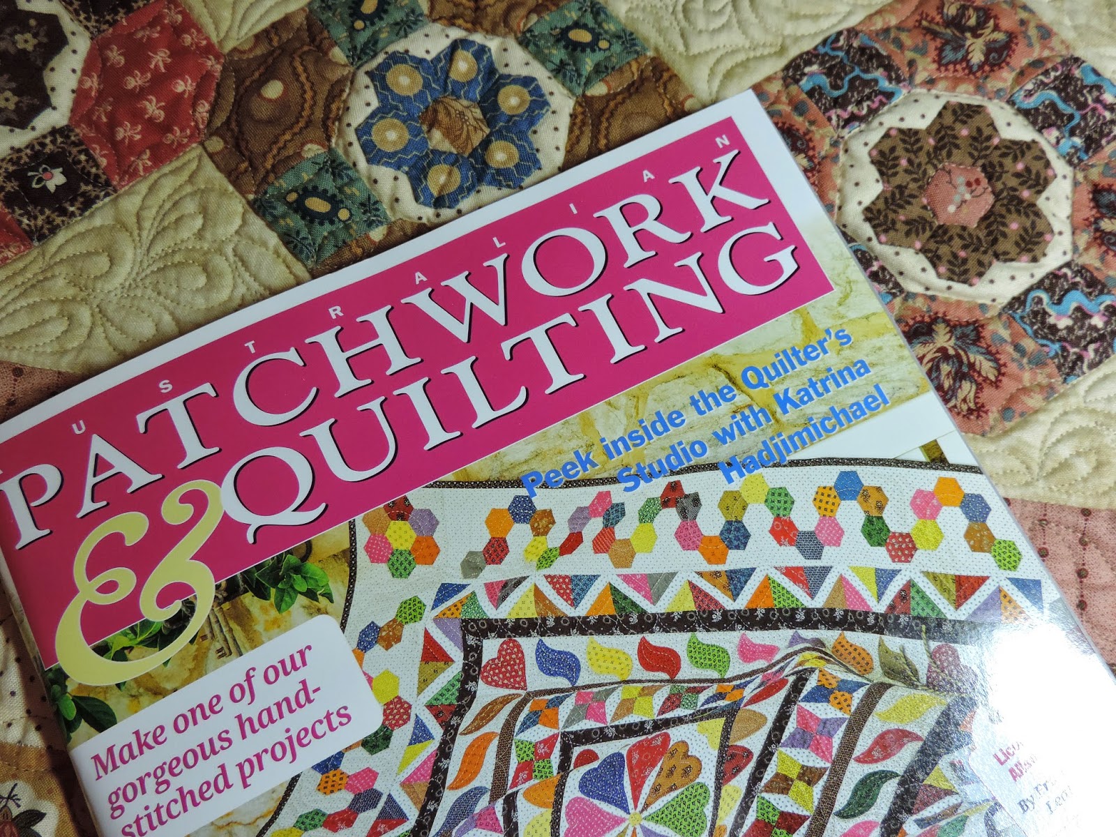 Katrina Hadjimichael's Blog Showcase of Jane Austen Quilts in Australian Patchwork and Quilting