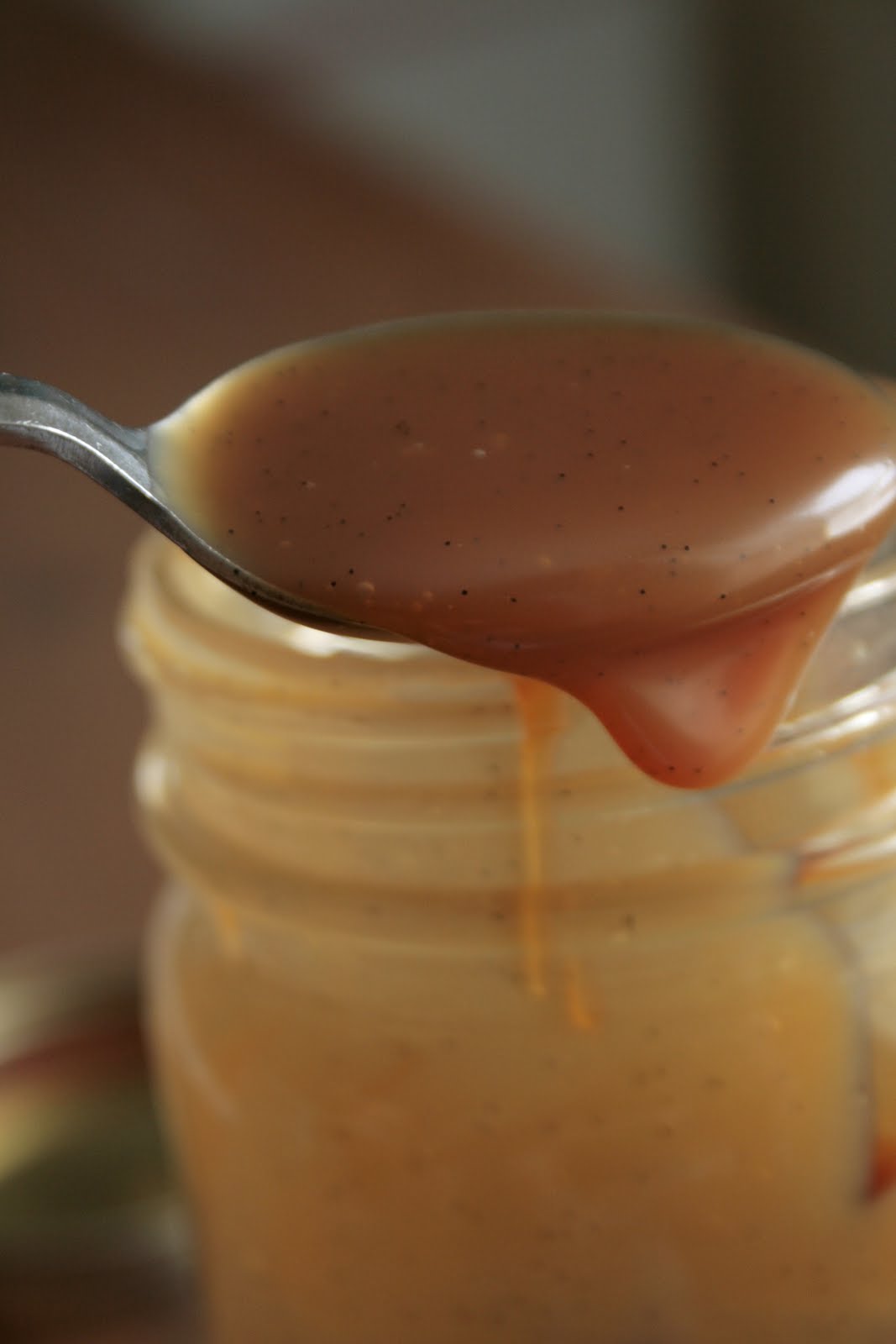 Indigo Scones Vanilla Bean Caramel Sauce