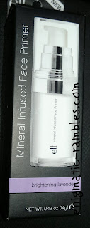 ELF Brightening Lavender Primer elf-eyes-lips-face-review-mineral-brightening-lavender-primer