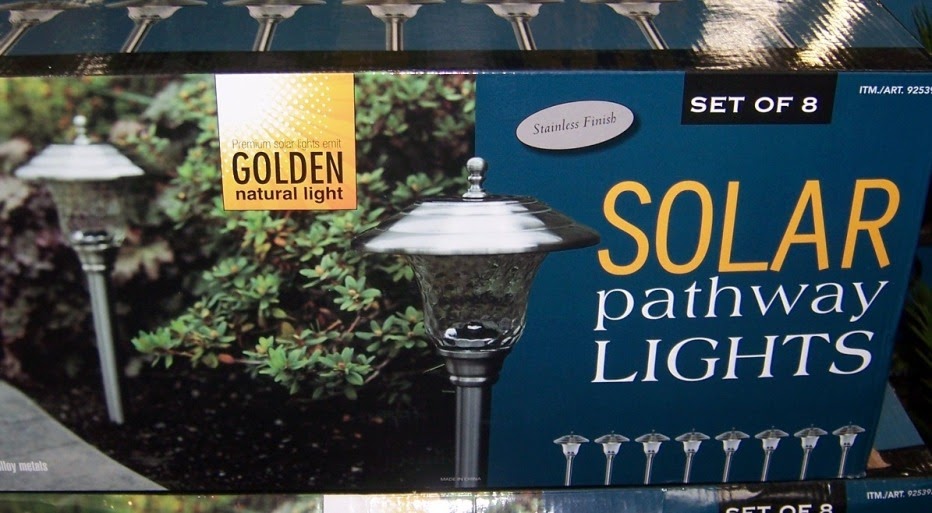 The 2 Minute Gardener Solar Gardens Lights at Costco