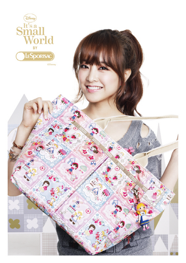 twenty2 blog Park Bo Young for LeSportsac Korea Spring/Summer 2013 Ad