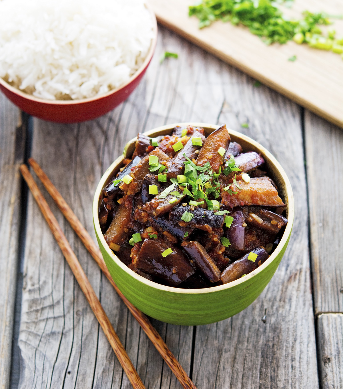 The Iron You Spicy Vegan Chinese Eggplant