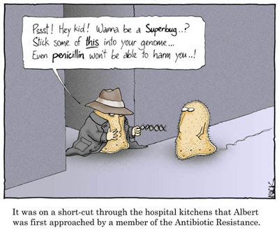Antibiotics are one of the few