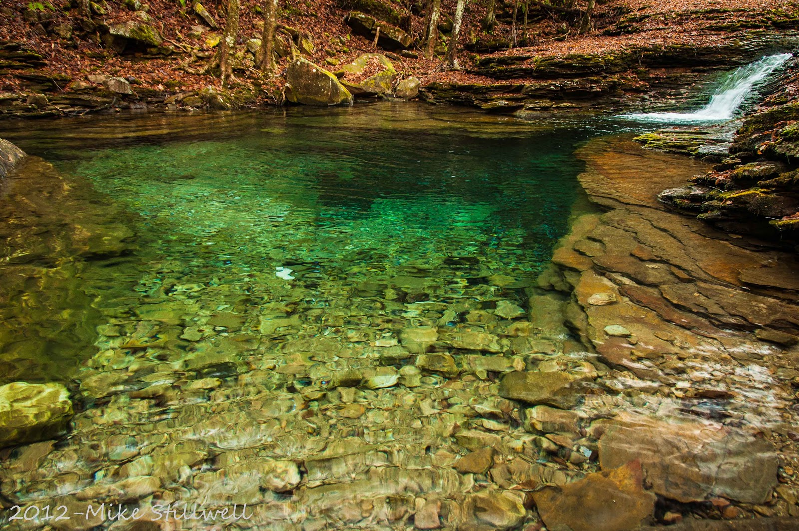 Walking On Empty Devil's Bathtub