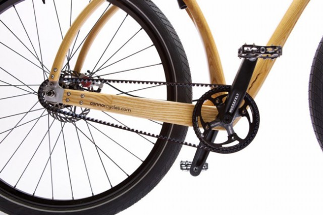 Bicicleta tem quadro construído com bambu Bicicleta tem quadro construído com bambu