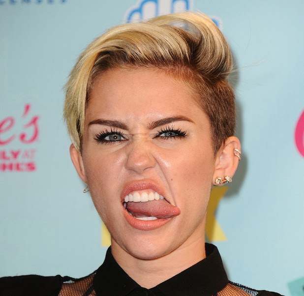 The Great American Disconnect-Political Comments: Miley Cyrus Tongue is