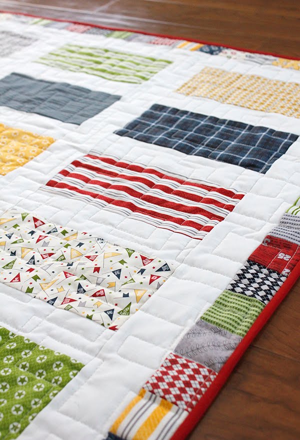 A Bright Corner Jolly Bar Quilt Fun