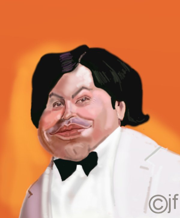 The Art of John Fisher: Herve Villechaize aka Tattoo