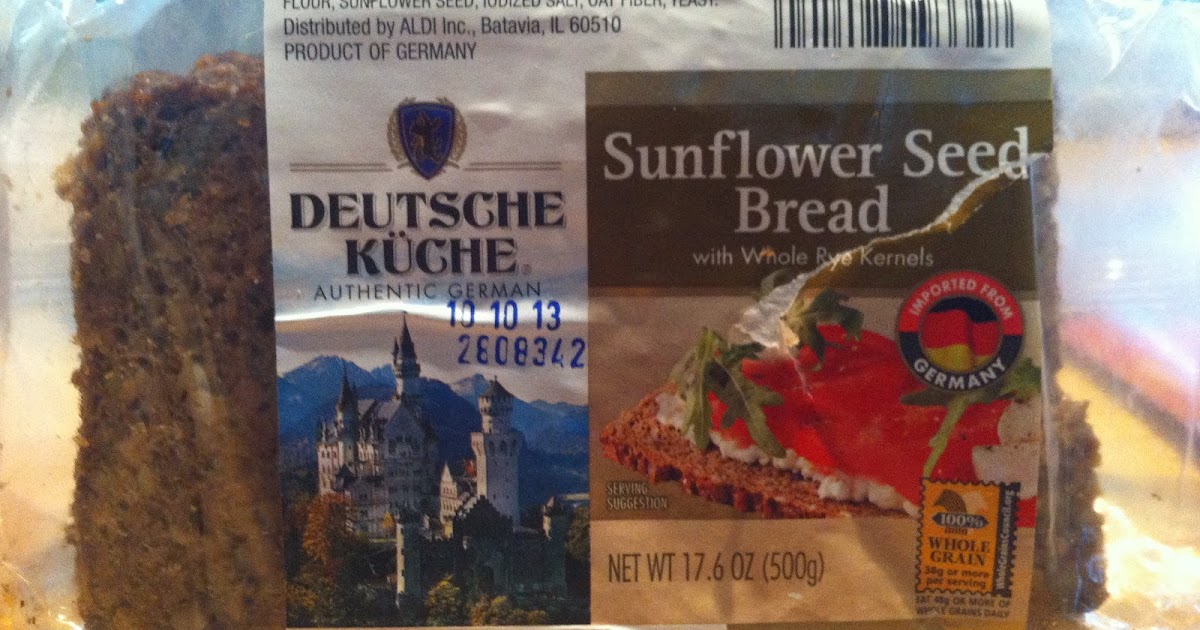 What's Good at ALDI? Deutsche Kuche Sunflower Seed Bread