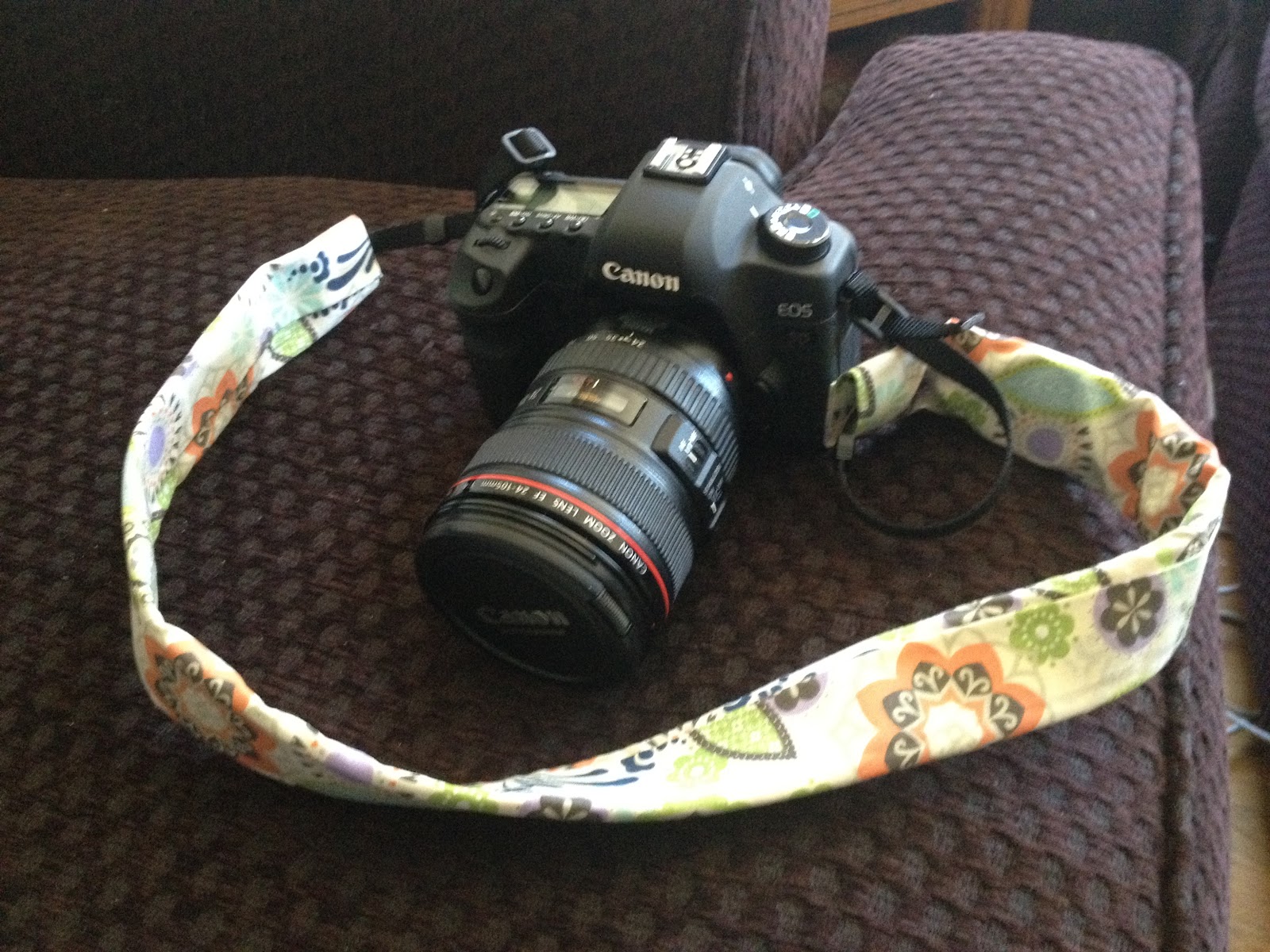 . DIY camera strap!
