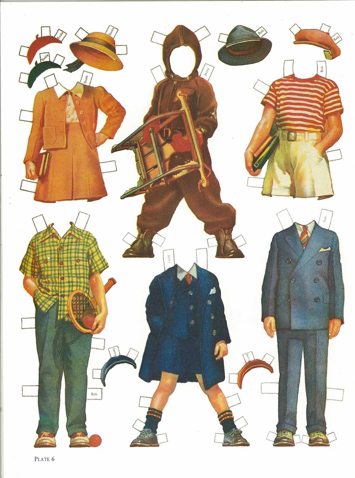 Miss Missy Paper Dolls Alden Family Paper dolls