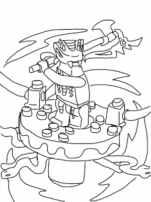 LEGO Ninjago Coloring Pages Printable