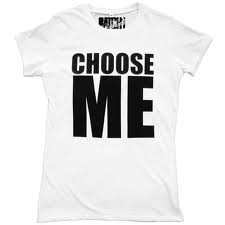 batch store Choose me T shirt