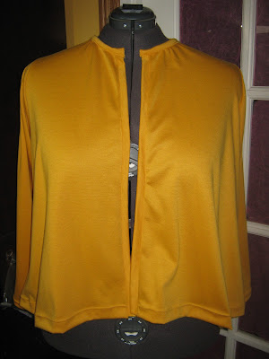 Butterick 5760 B5760 Ponte Knit Cardigan www.sewplus.blogspot.com