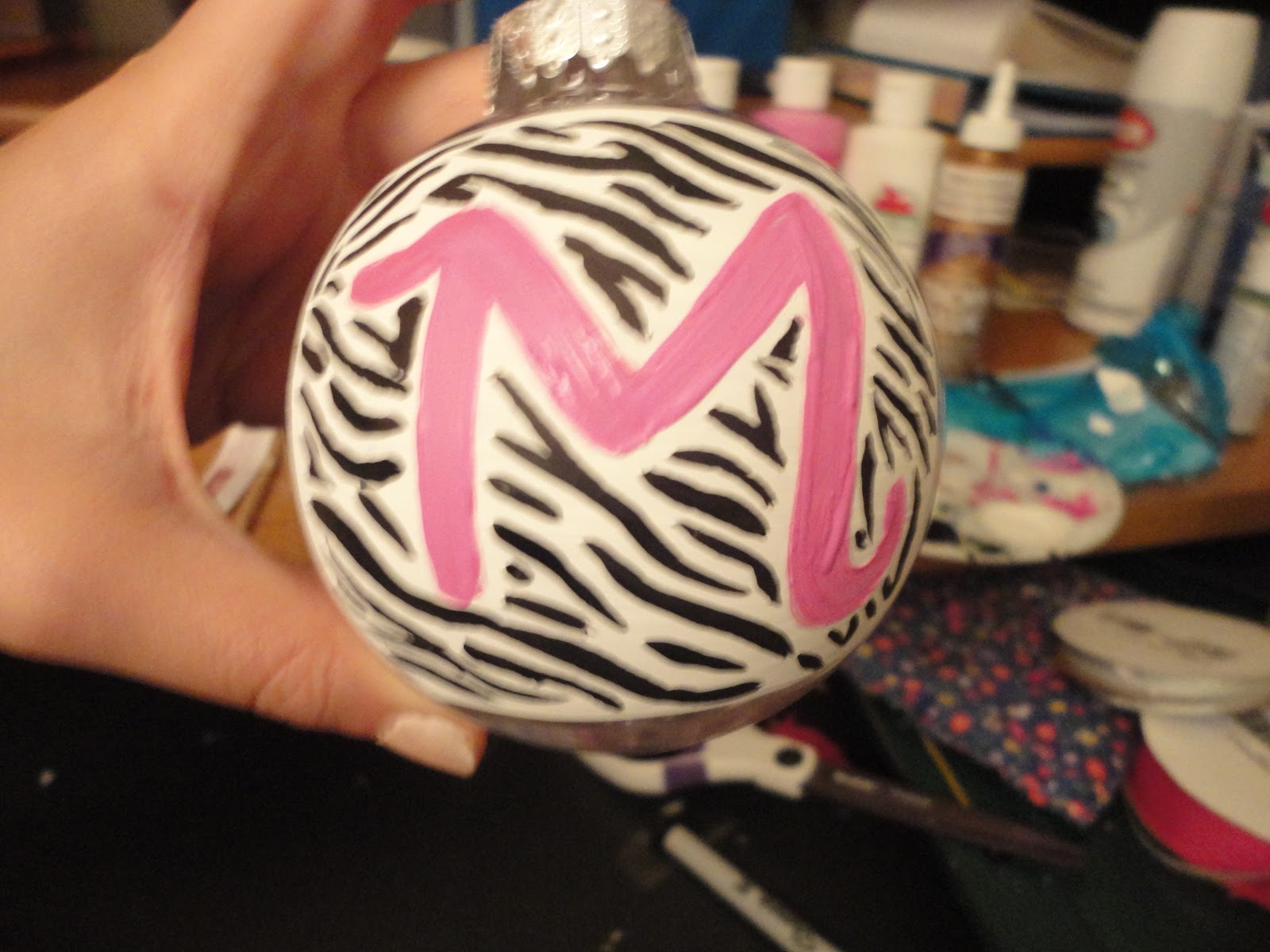 Girly Christmas Ornaments!