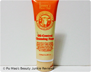 Jimmy'z Skin Care Oil Control Cleansing Foam Jimmy'z Skin Care Oil Control Cleansing Foam