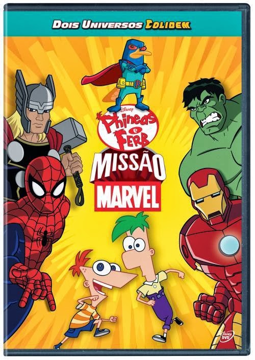 Filme Poster Phineas e Ferb: Missão Marvel DVDRip XviD & RMVB Dublado