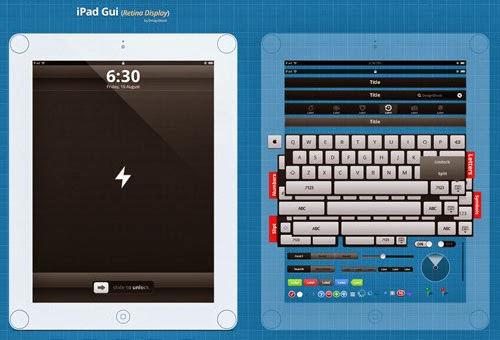 iPad Gui pack PSD iPad Gui pack PSD
