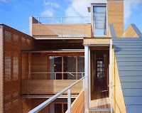 Japanese Wood-Clad House Design With Multi-Level Decks Japanese Wood-Clad House Design With Multi-Level Decks