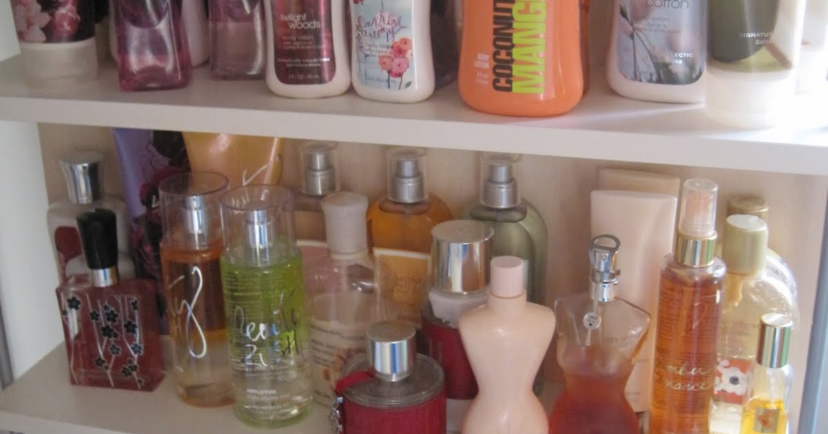 Missy's Style Watch Organizing Your Perfumes and Lotions into Your Own