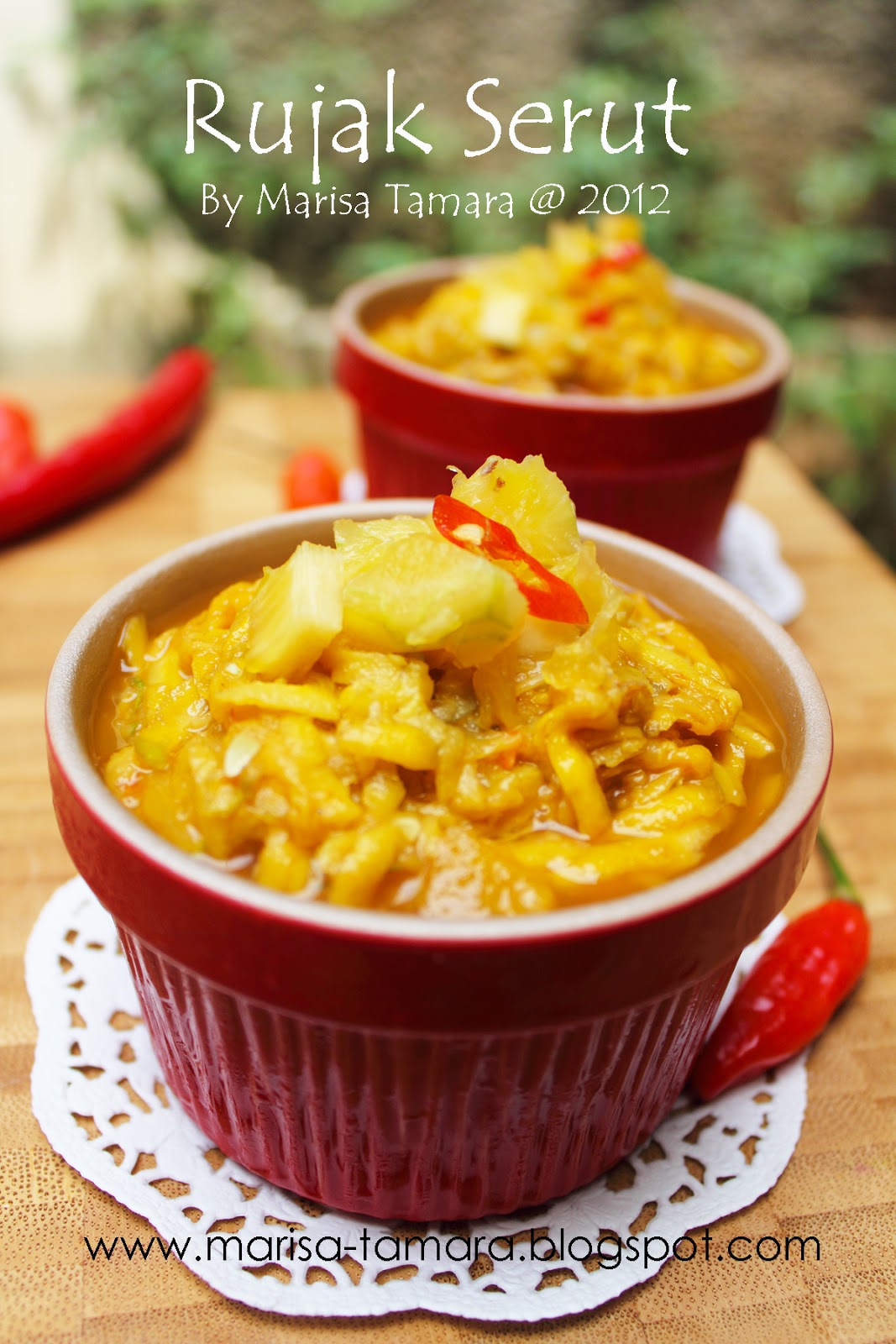 To Marisa�s Kitchen Rujak Serut