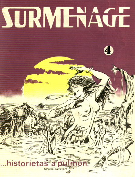 Fanzine Surmenage 4, agosto de 1986