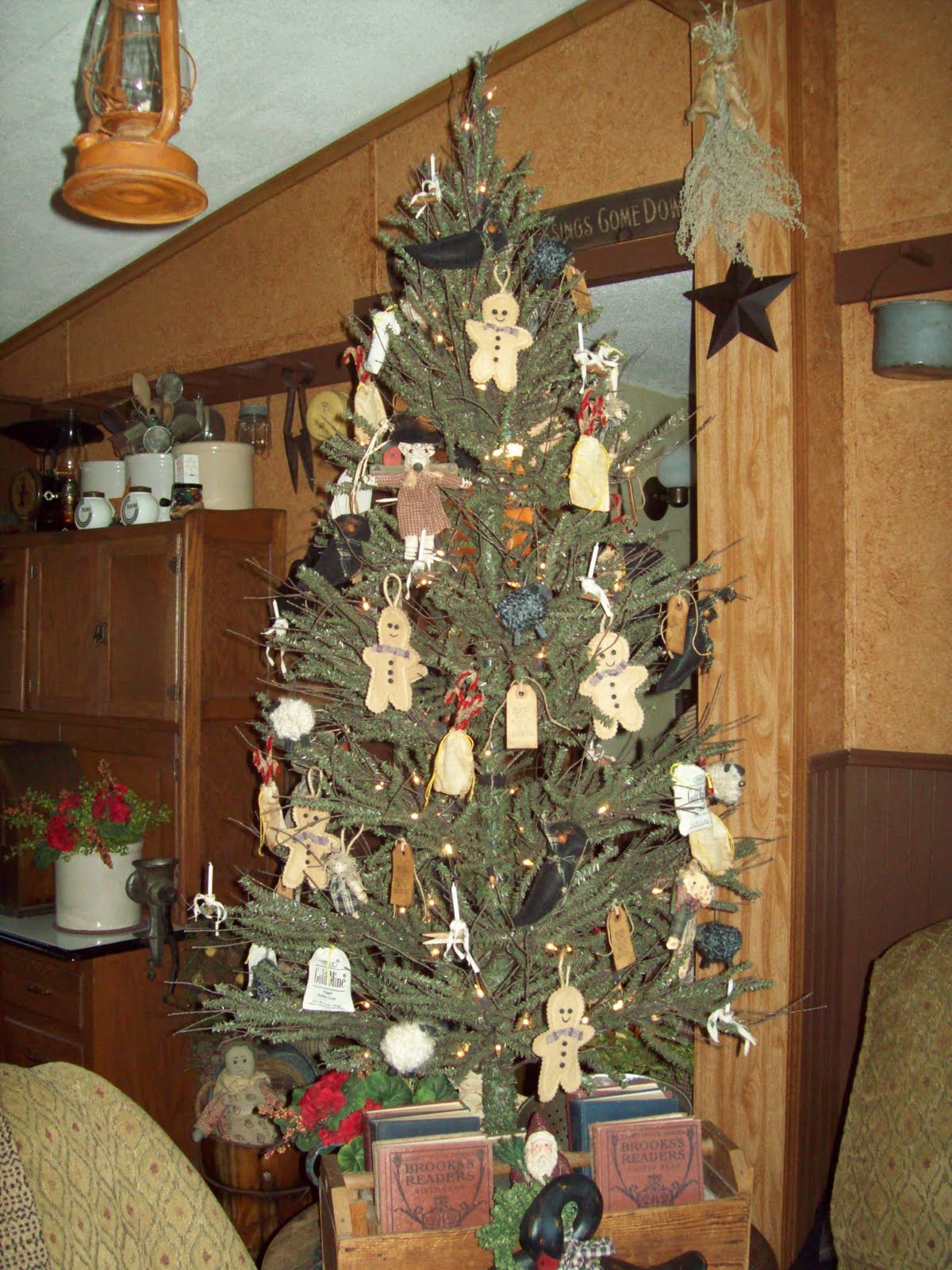 A Primitive Homestead Our Homestead Christmas Tree