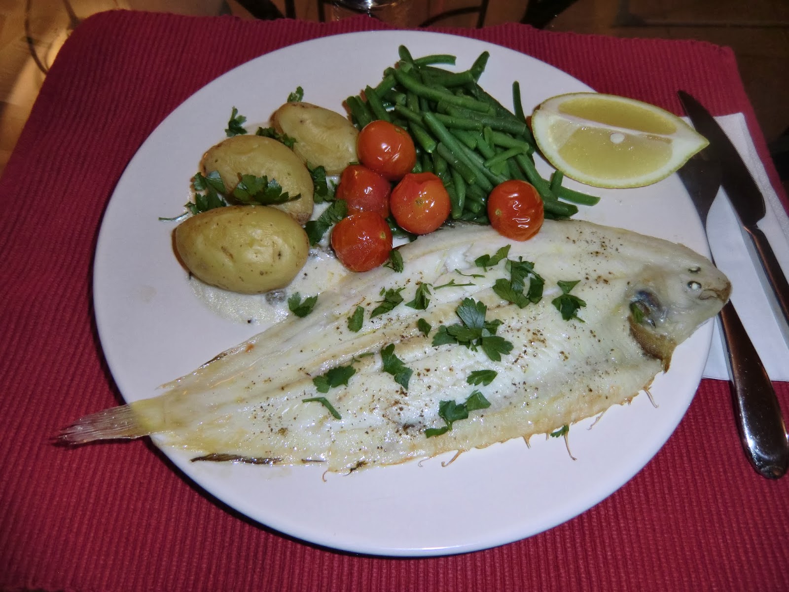 A real simple sole recipe Hiking and Cooking in the South of France