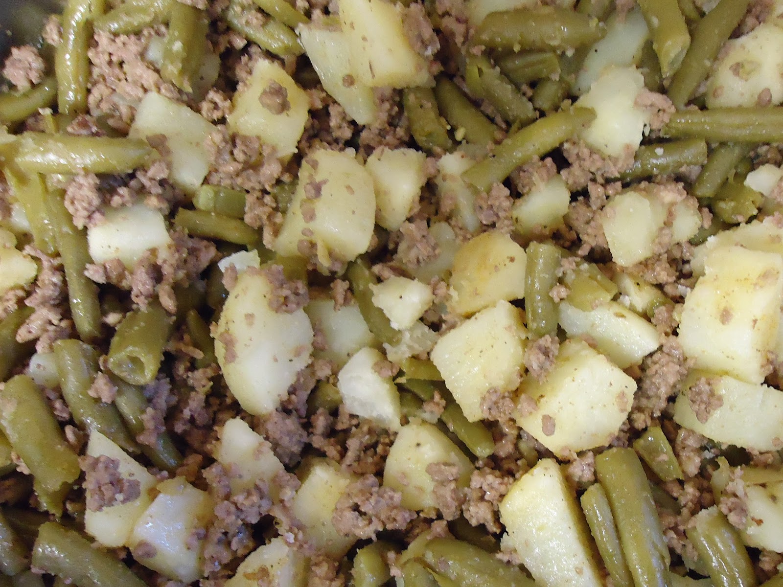 Egg Allergy Cooking Meat, Potatoes & Green Beans