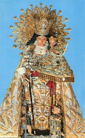 VIRGEN DE LOS DESAMPARADOS Foto a la imagen de la Virgen de Los Desamparados