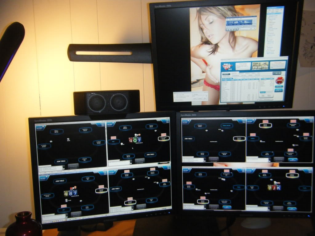 Home online poker setups