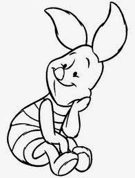 Winnie The Pooh Coloring Pages - Piglet 2
