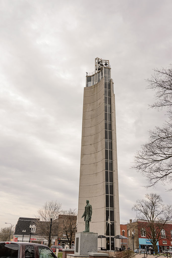 Mahanay Memorial Carillon Tower in Jefferson, IA