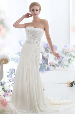 cocomelody beach wedding dress