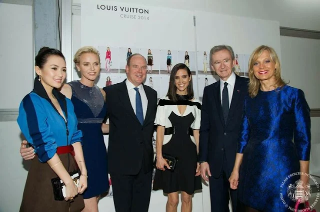 Monaco Royal Family attended the Louis Vuitton Cruise Line Show