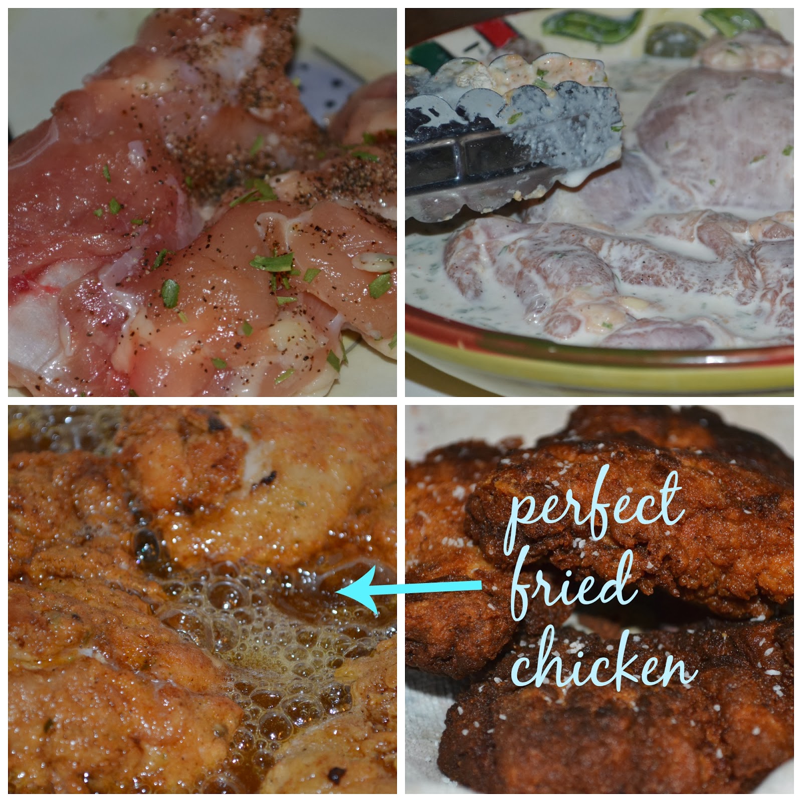 HealthyEatsGirl Crispy Tarragon Fried Chicken