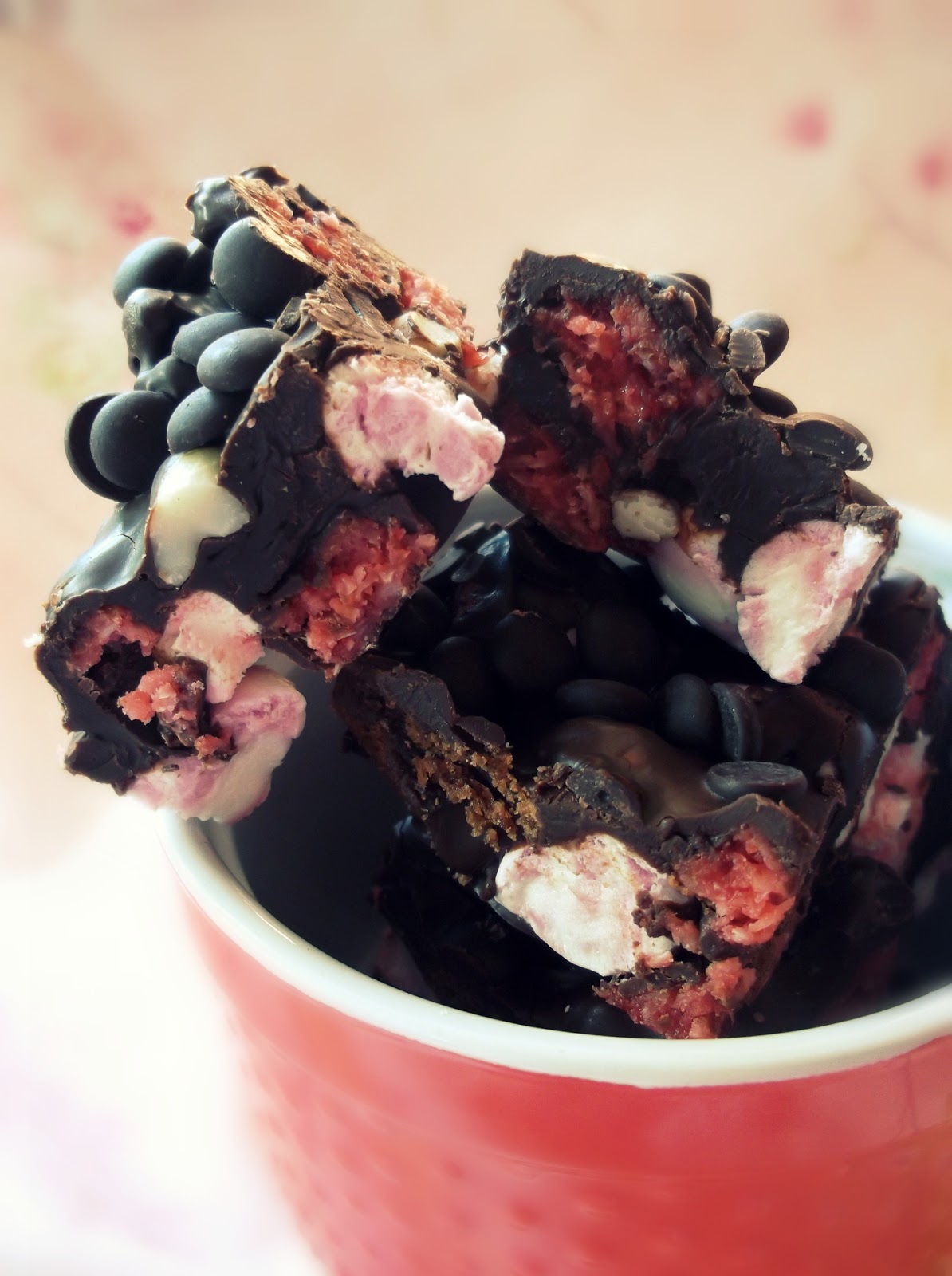 Lick The Spoon Cherry Berry Rocky Road