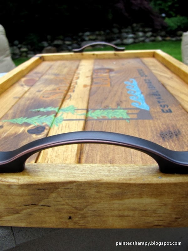 Painted Therapy DIY Personalized Tray