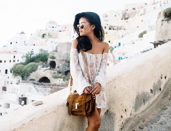 street style, casual, sunglasses, lace dress