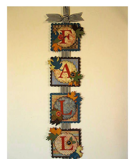 Fun Stampin' with Margaret! "FALL" Home Decor Wall Hanging