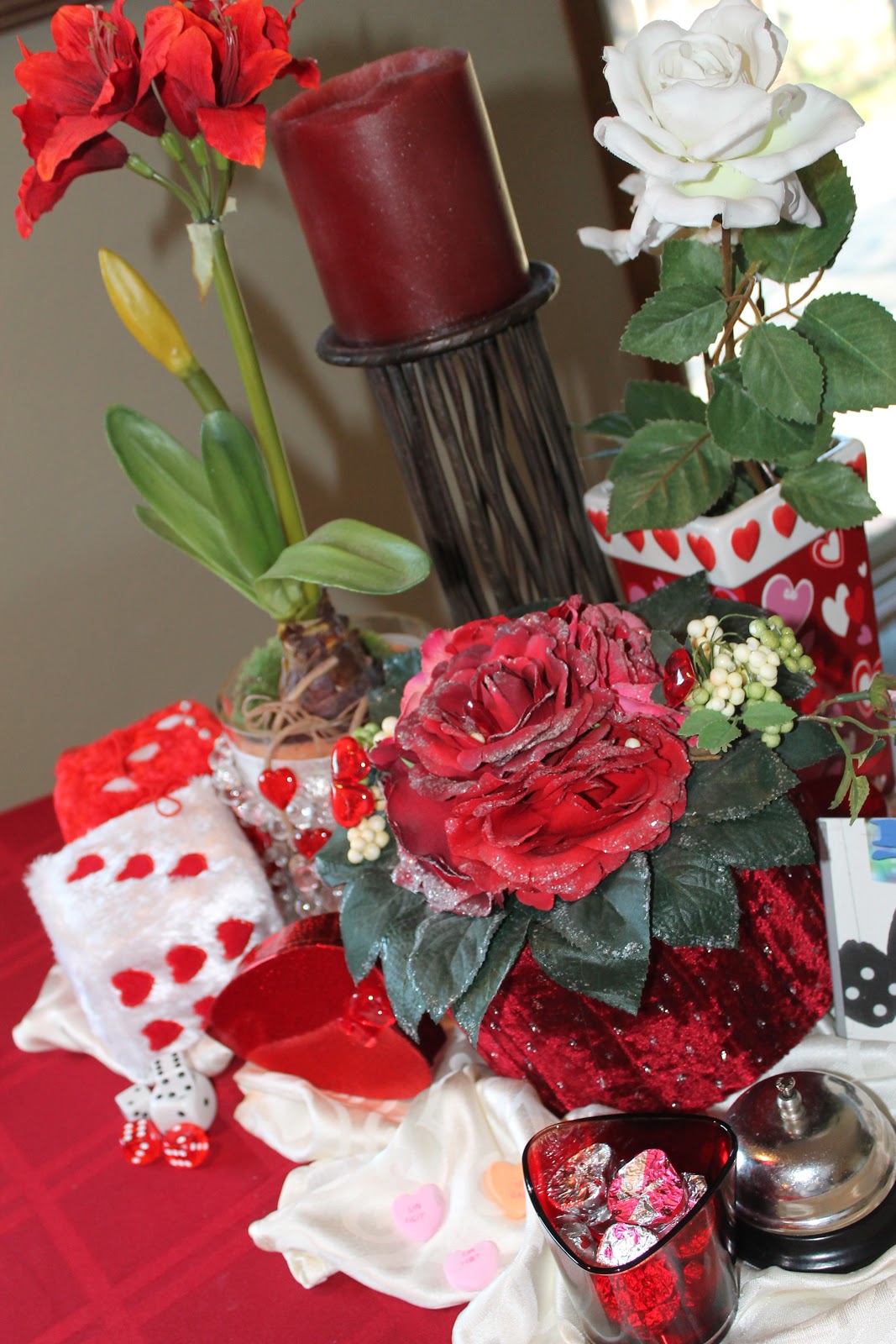 Bunco Game Tablescape - Valentine 's Day ~ The Art of Events
