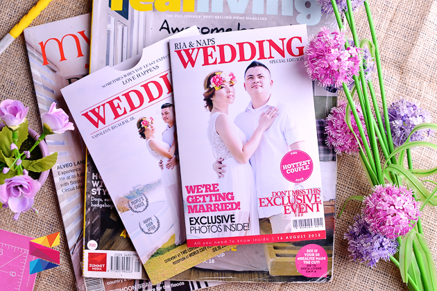 Ria & Naps Magazine Style Wedding Invitation - Stunro CreativeWorks